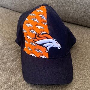 Denver Broncos NFL Football Navy and Orange Adjustable Hat Cap